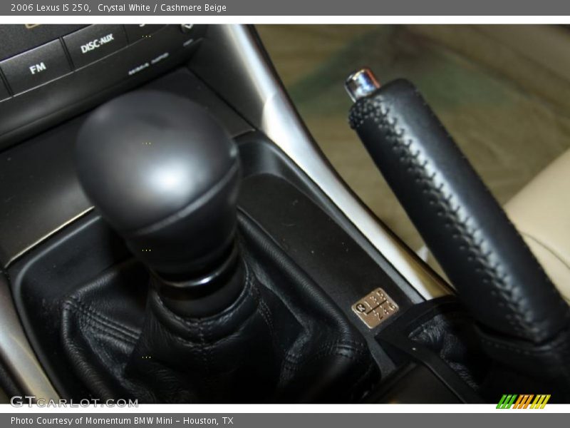 Crystal White / Cashmere Beige 2006 Lexus IS 250
