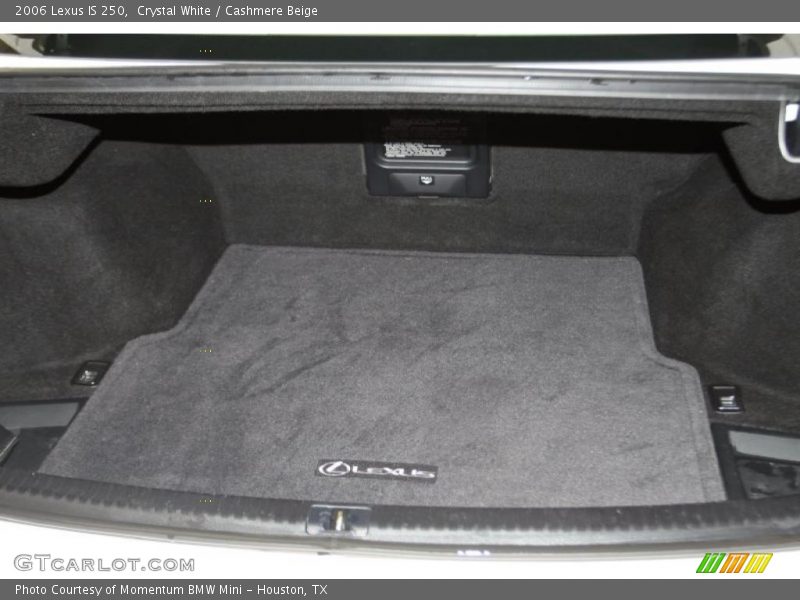 Crystal White / Cashmere Beige 2006 Lexus IS 250