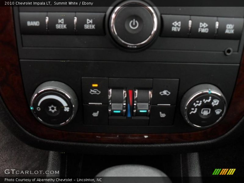 Summit White / Ebony 2010 Chevrolet Impala LT