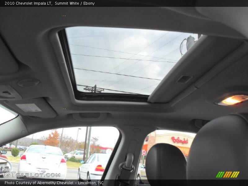 Summit White / Ebony 2010 Chevrolet Impala LT