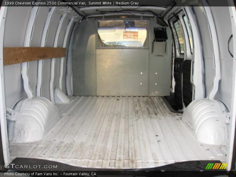 Summit White / Medium Gray 1999 Chevrolet Express 2500 Commercial Van