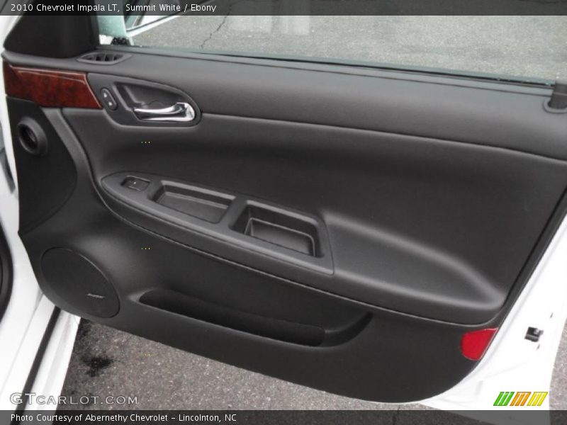 Summit White / Ebony 2010 Chevrolet Impala LT