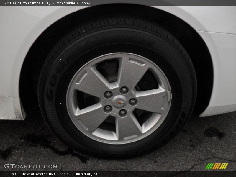 Summit White / Ebony 2010 Chevrolet Impala LT