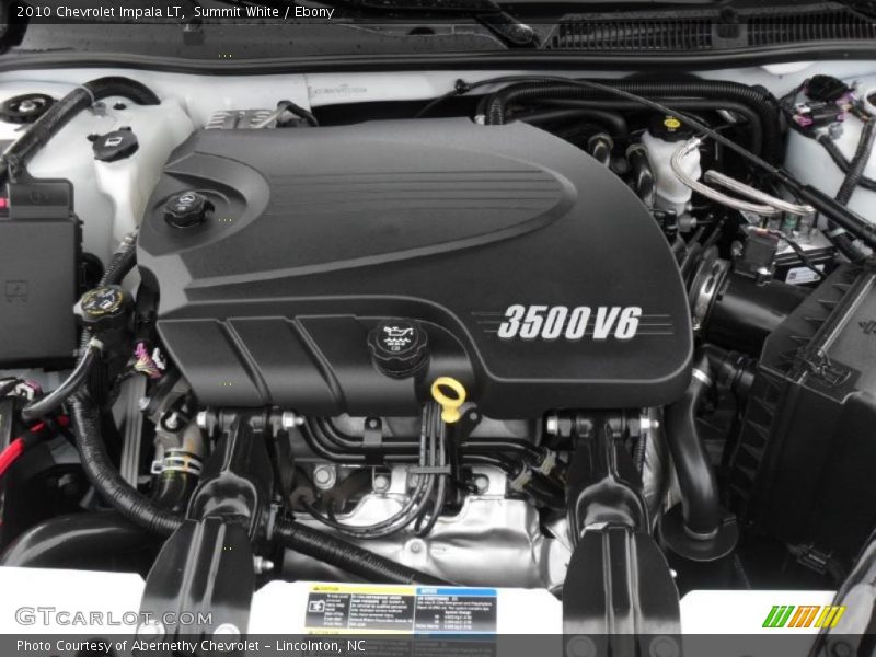 Summit White / Ebony 2010 Chevrolet Impala LT