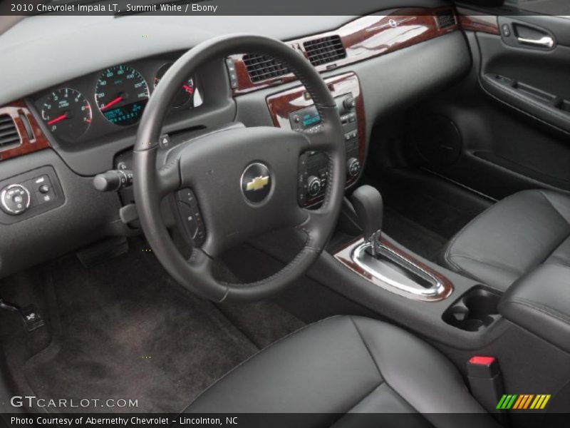 Summit White / Ebony 2010 Chevrolet Impala LT