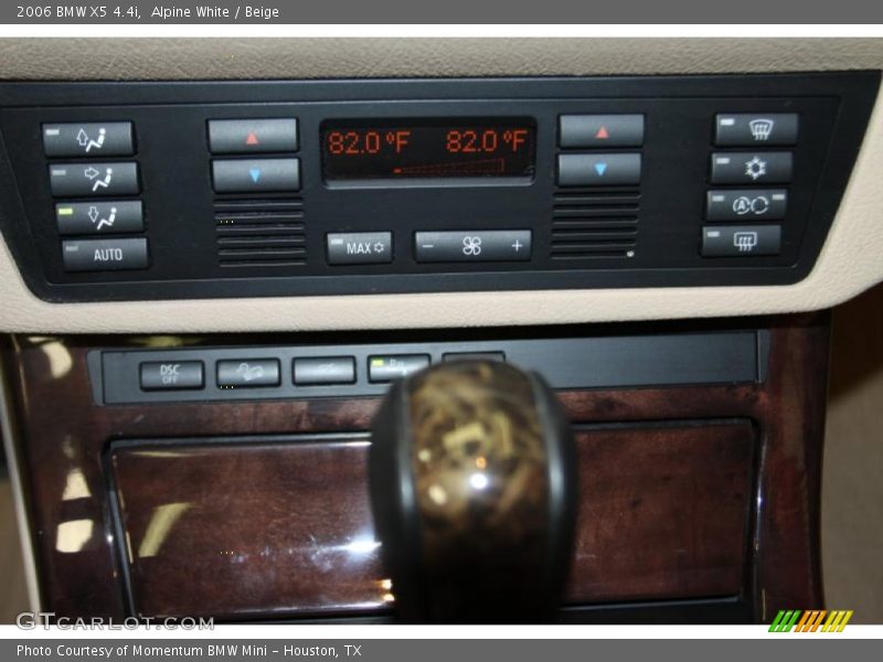Alpine White / Beige 2006 BMW X5 4.4i