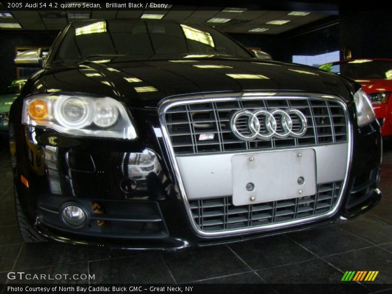 Brilliant Black / Ebony 2005 Audi S4 4.2 quattro Sedan