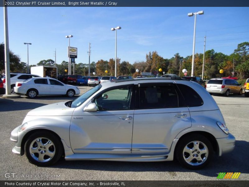 Bright Silver Metallic / Gray 2002 Chrysler PT Cruiser Limited