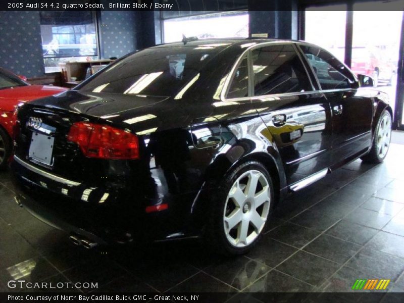 Brilliant Black / Ebony 2005 Audi S4 4.2 quattro Sedan