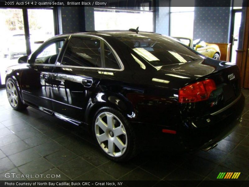 Brilliant Black / Ebony 2005 Audi S4 4.2 quattro Sedan