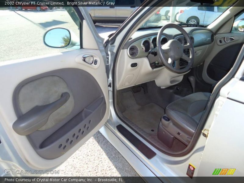 Bright Silver Metallic / Gray 2002 Chrysler PT Cruiser Limited