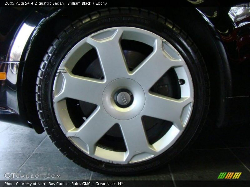 Brilliant Black / Ebony 2005 Audi S4 4.2 quattro Sedan
