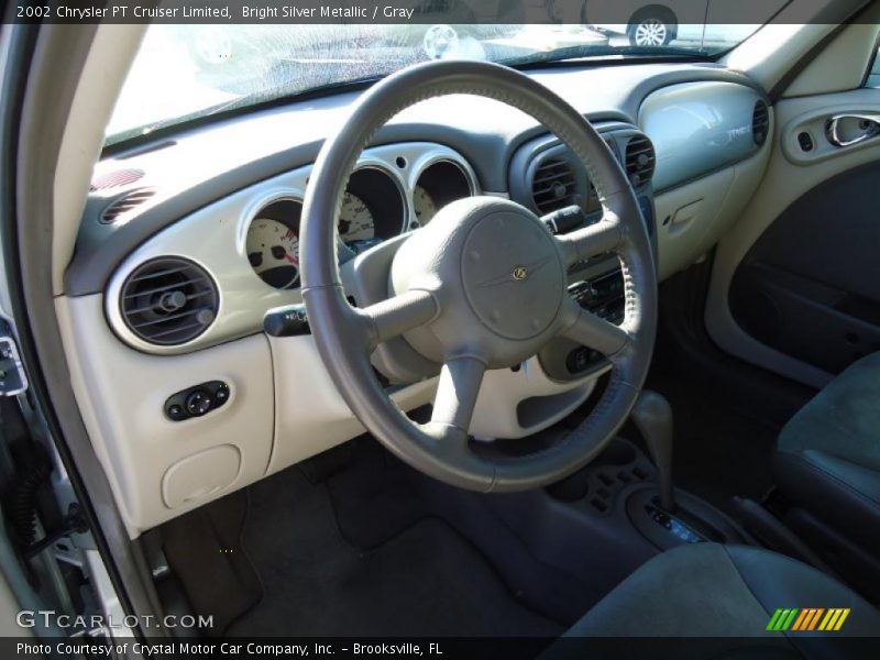 Bright Silver Metallic / Gray 2002 Chrysler PT Cruiser Limited