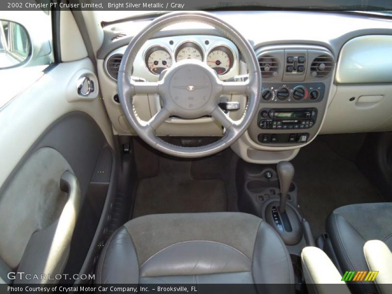 Bright Silver Metallic / Gray 2002 Chrysler PT Cruiser Limited