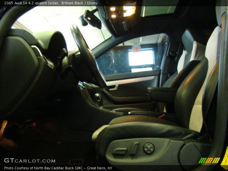 Brilliant Black / Ebony 2005 Audi S4 4.2 quattro Sedan