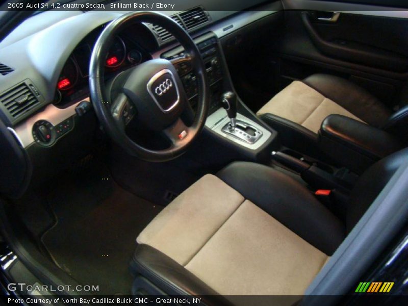 Brilliant Black / Ebony 2005 Audi S4 4.2 quattro Sedan