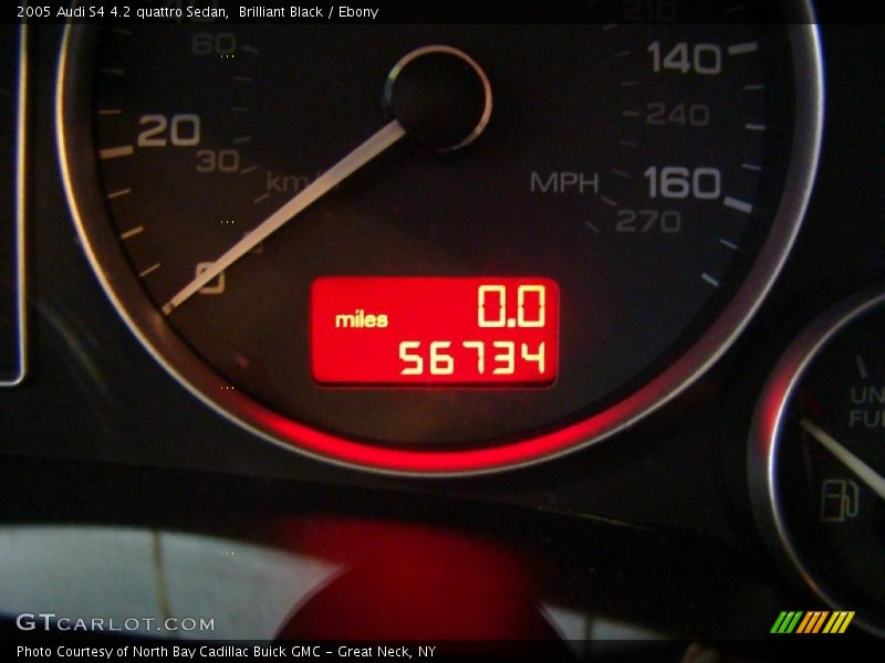 Brilliant Black / Ebony 2005 Audi S4 4.2 quattro Sedan