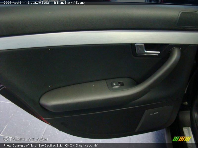 Brilliant Black / Ebony 2005 Audi S4 4.2 quattro Sedan