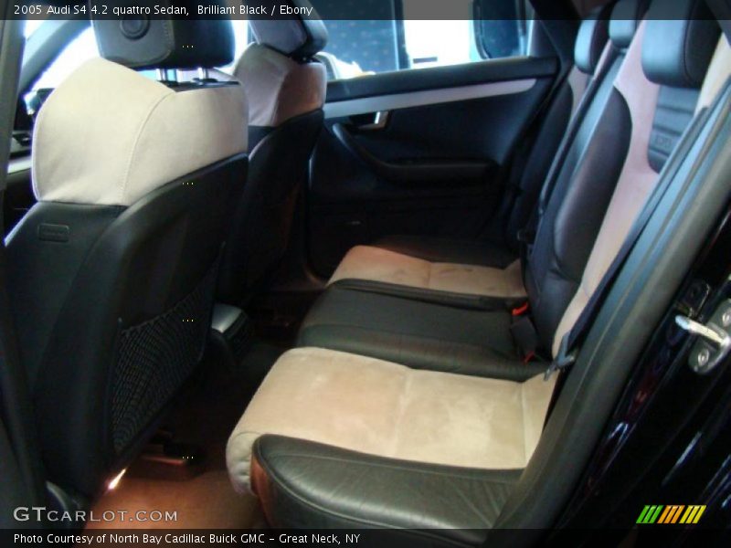 Brilliant Black / Ebony 2005 Audi S4 4.2 quattro Sedan