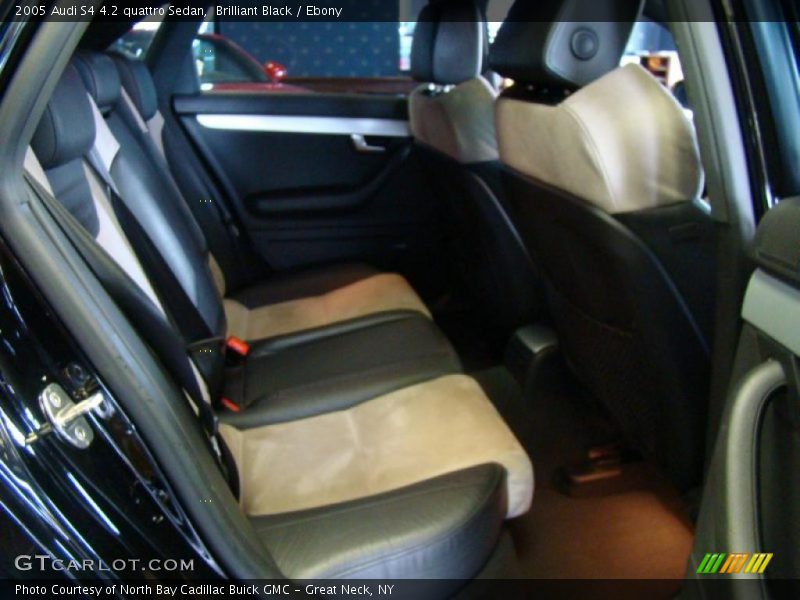 Brilliant Black / Ebony 2005 Audi S4 4.2 quattro Sedan