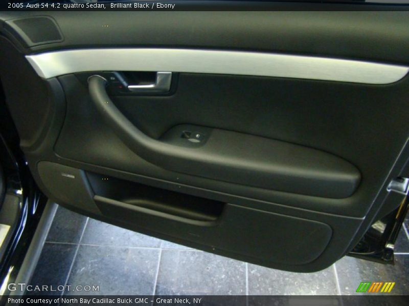 Brilliant Black / Ebony 2005 Audi S4 4.2 quattro Sedan