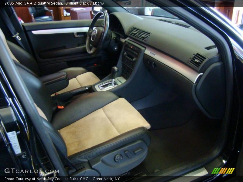 Brilliant Black / Ebony 2005 Audi S4 4.2 quattro Sedan