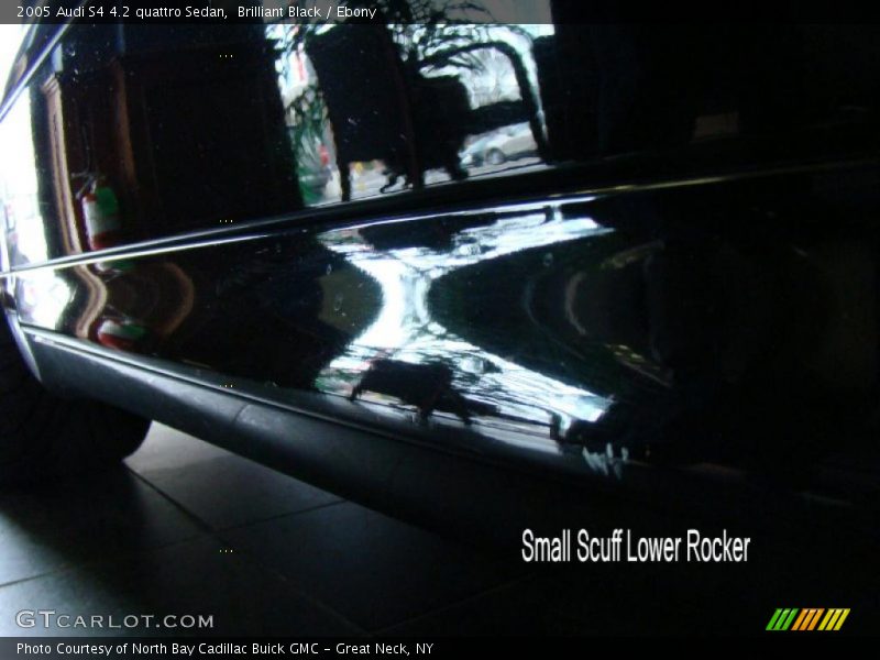 Brilliant Black / Ebony 2005 Audi S4 4.2 quattro Sedan