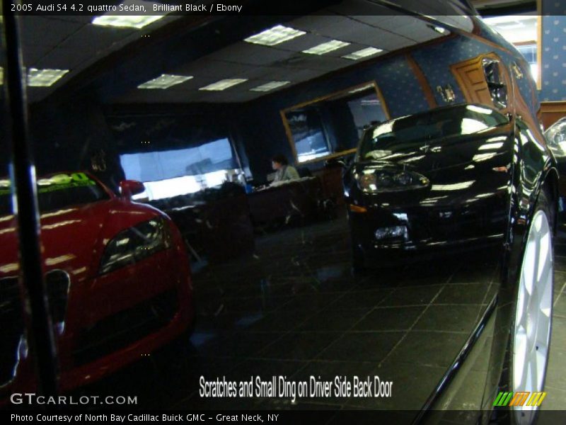 Brilliant Black / Ebony 2005 Audi S4 4.2 quattro Sedan