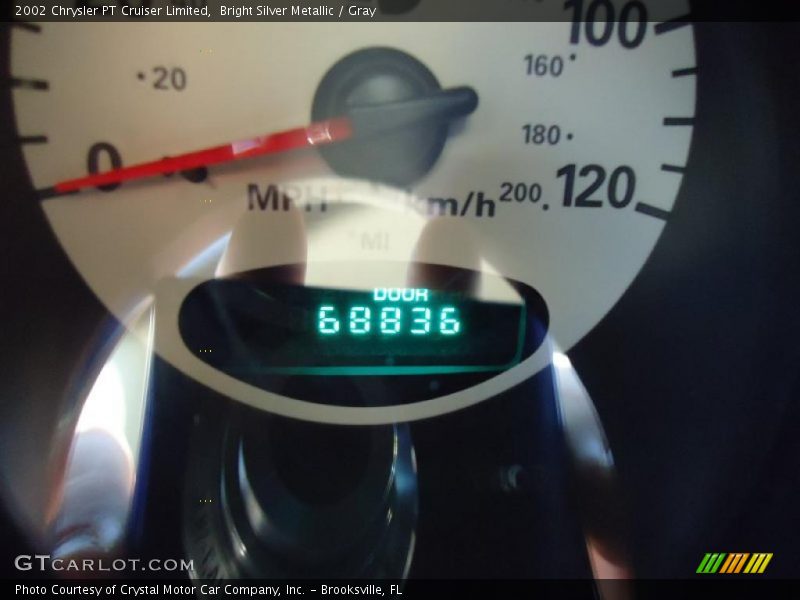 Bright Silver Metallic / Gray 2002 Chrysler PT Cruiser Limited