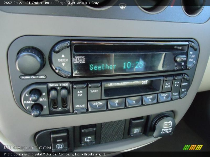 Bright Silver Metallic / Gray 2002 Chrysler PT Cruiser Limited