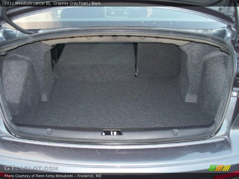 Graphite Gray Pearl / Black 2011 Mitsubishi Lancer ES