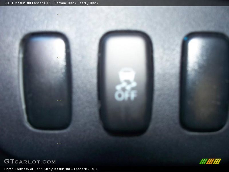Tarmac Black Pearl / Black 2011 Mitsubishi Lancer GTS