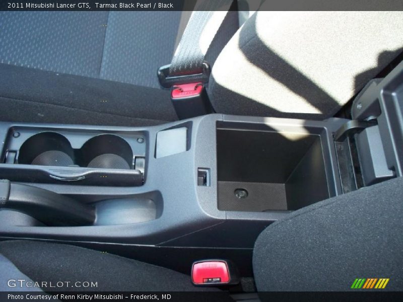 Tarmac Black Pearl / Black 2011 Mitsubishi Lancer GTS
