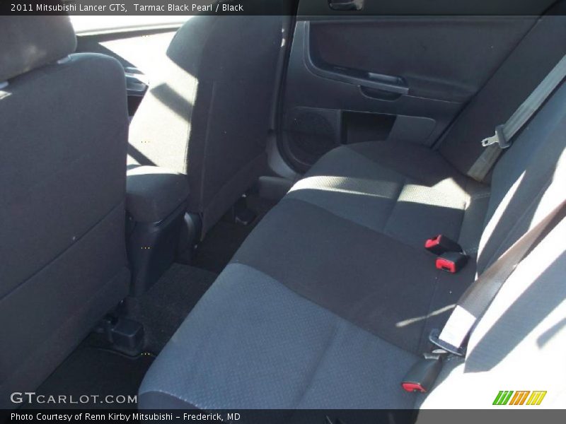 Tarmac Black Pearl / Black 2011 Mitsubishi Lancer GTS