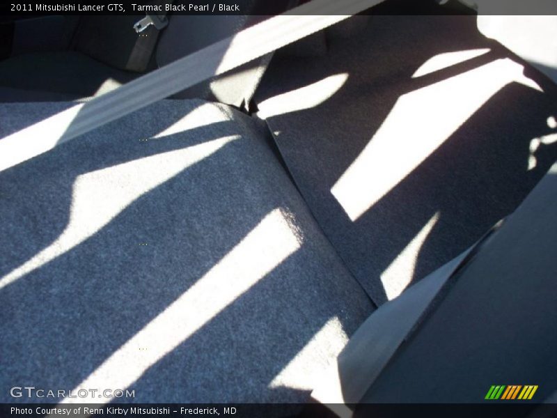Tarmac Black Pearl / Black 2011 Mitsubishi Lancer GTS