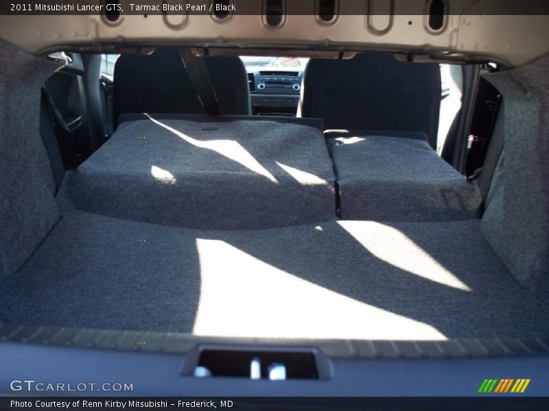 Tarmac Black Pearl / Black 2011 Mitsubishi Lancer GTS