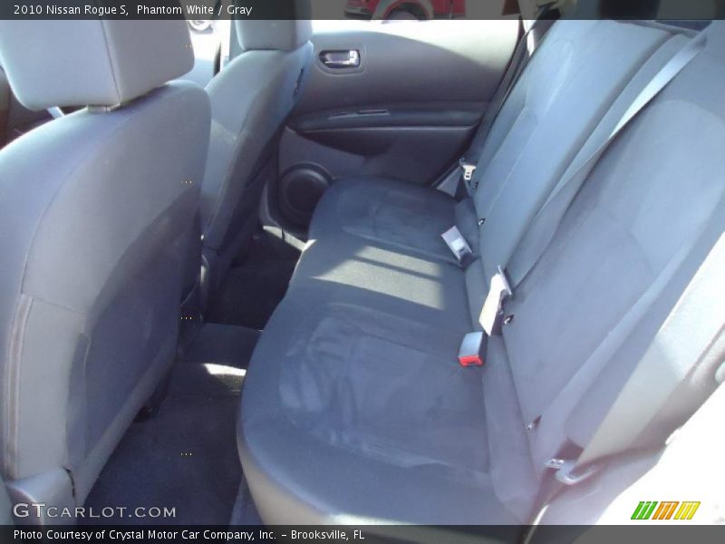 Phantom White / Gray 2010 Nissan Rogue S