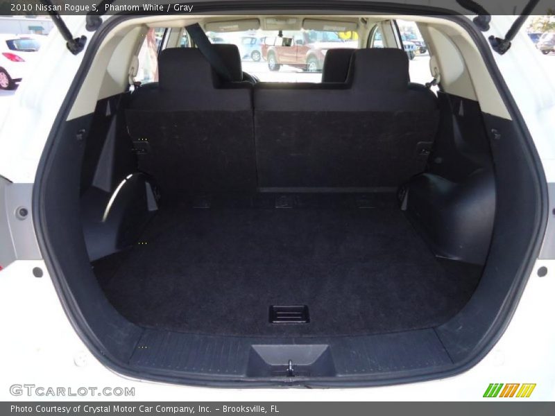 Phantom White / Gray 2010 Nissan Rogue S