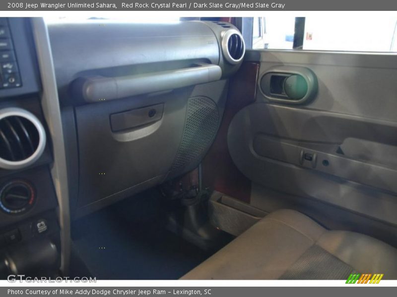 Red Rock Crystal Pearl / Dark Slate Gray/Med Slate Gray 2008 Jeep Wrangler Unlimited Sahara