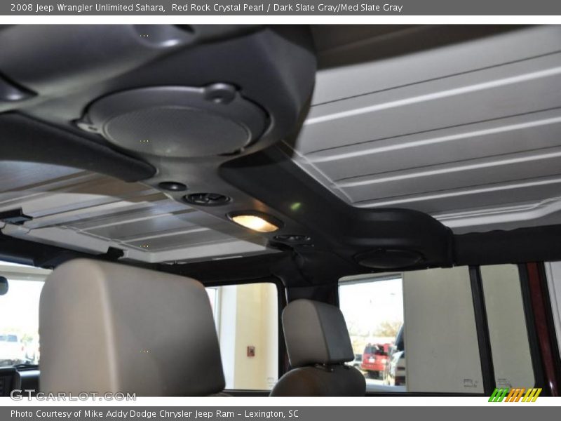 Red Rock Crystal Pearl / Dark Slate Gray/Med Slate Gray 2008 Jeep Wrangler Unlimited Sahara