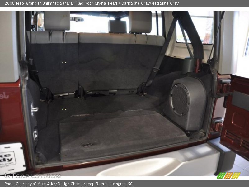 Red Rock Crystal Pearl / Dark Slate Gray/Med Slate Gray 2008 Jeep Wrangler Unlimited Sahara