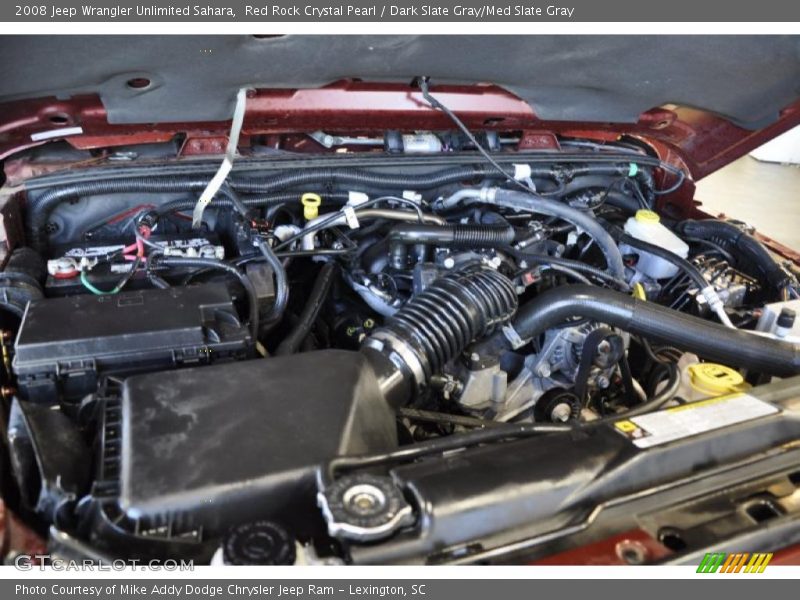 Red Rock Crystal Pearl / Dark Slate Gray/Med Slate Gray 2008 Jeep Wrangler Unlimited Sahara