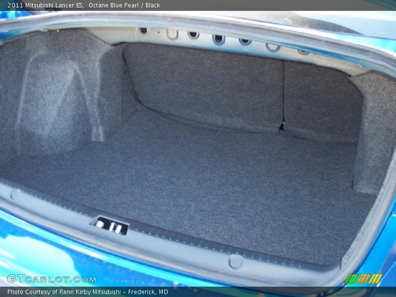 Octane Blue Pearl / Black 2011 Mitsubishi Lancer ES