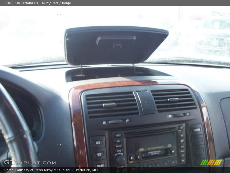 Ruby Red / Beige 2002 Kia Sedona EX