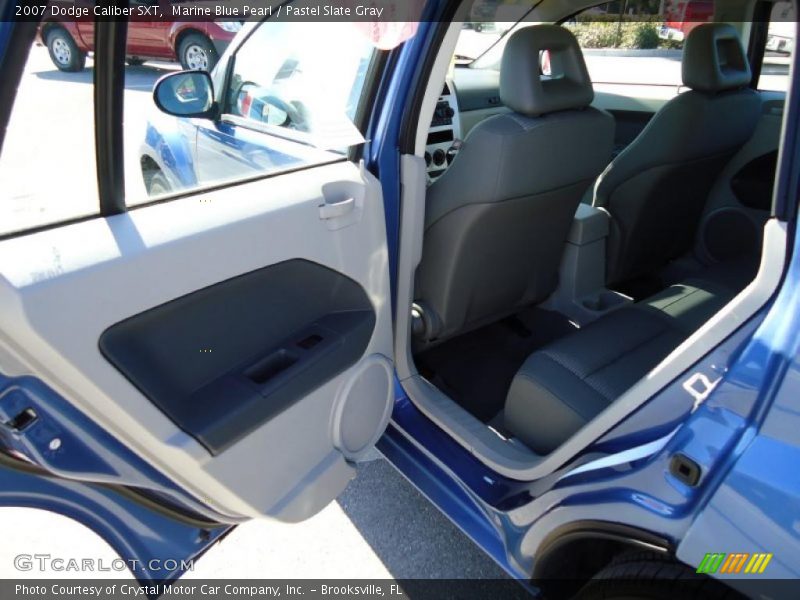 Marine Blue Pearl / Pastel Slate Gray 2007 Dodge Caliber SXT