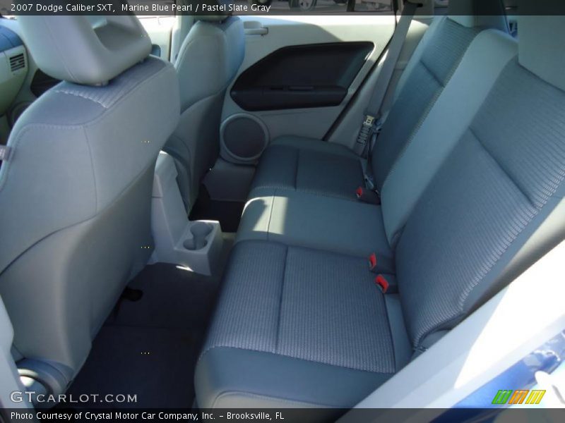 Marine Blue Pearl / Pastel Slate Gray 2007 Dodge Caliber SXT