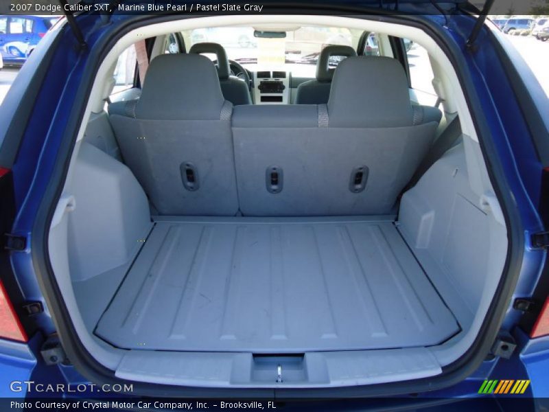 Marine Blue Pearl / Pastel Slate Gray 2007 Dodge Caliber SXT