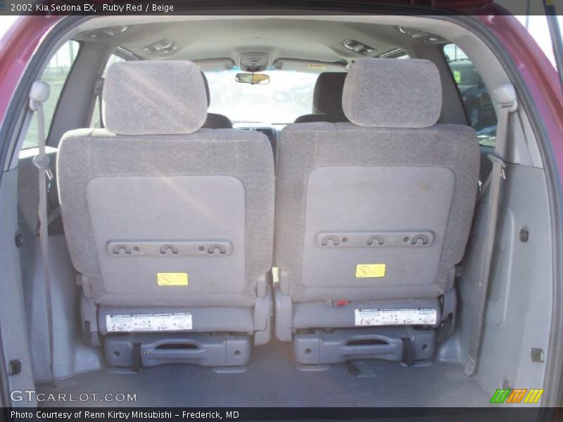 Ruby Red / Beige 2002 Kia Sedona EX