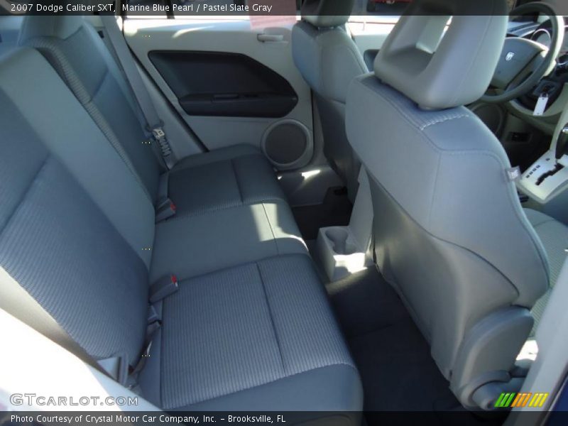 Marine Blue Pearl / Pastel Slate Gray 2007 Dodge Caliber SXT