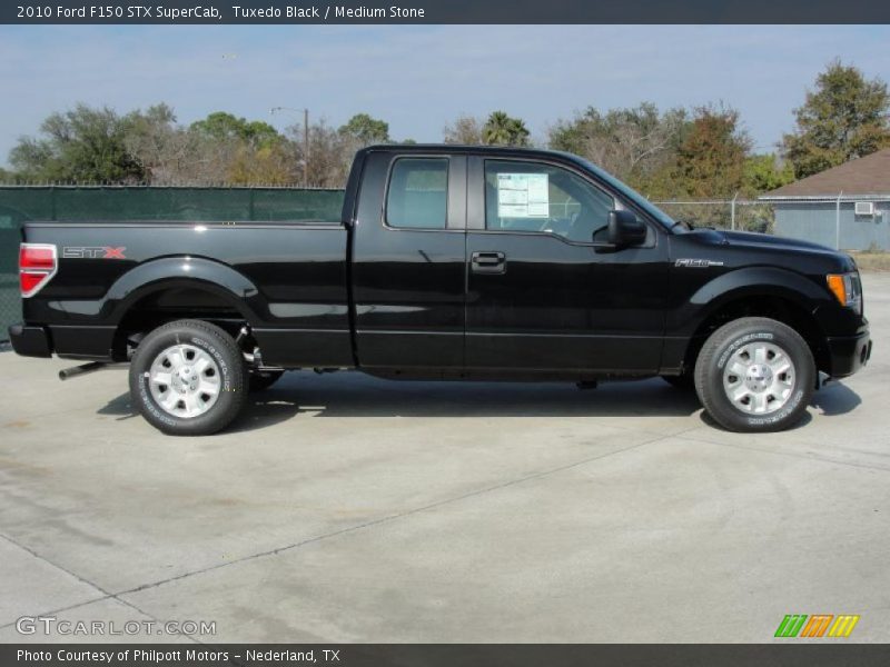 Tuxedo Black / Medium Stone 2010 Ford F150 STX SuperCab